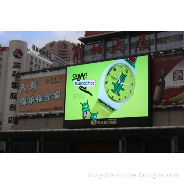 High Brightmess P10 Outdoor Full Color LED Display for Advertising